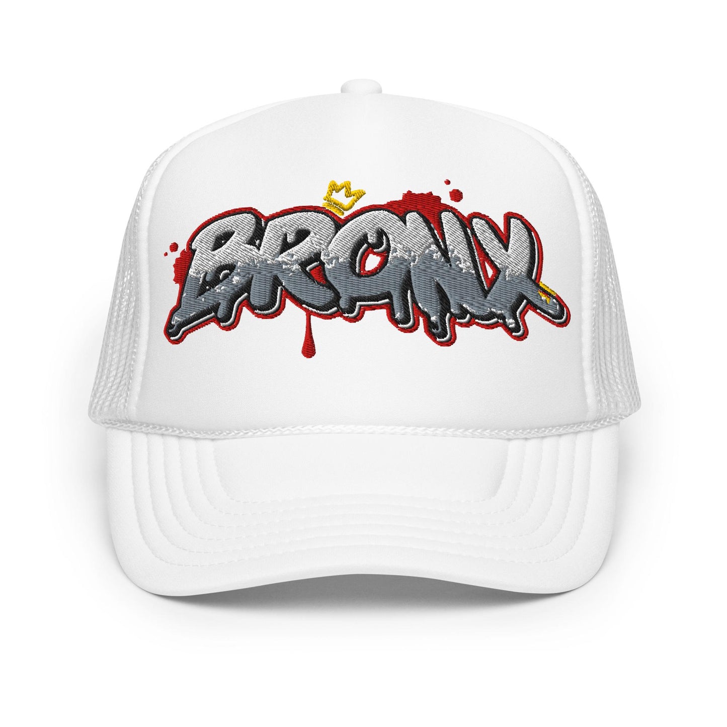 Bronx Graffiti Trucker Hat, Urban Style Cap, Streetwear Hat, Graffiti Fashion, Hip Hop Hat, Bronx Inspired Cap