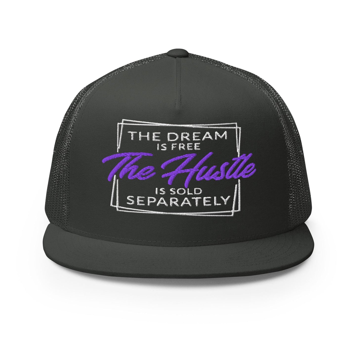 The Hustle Trucker Hat, Snapback Cap, Adjustable Hat, Baseball Cap, Outdoor Hat, Gift for Him