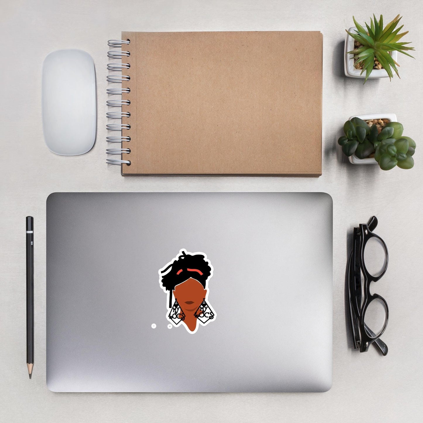 Love My Locs Sticker, Hair Pride Sticker, Locs Sticker, Dreadlock Sticker, Hair Journey Sticker, Gift for Loc Lovers