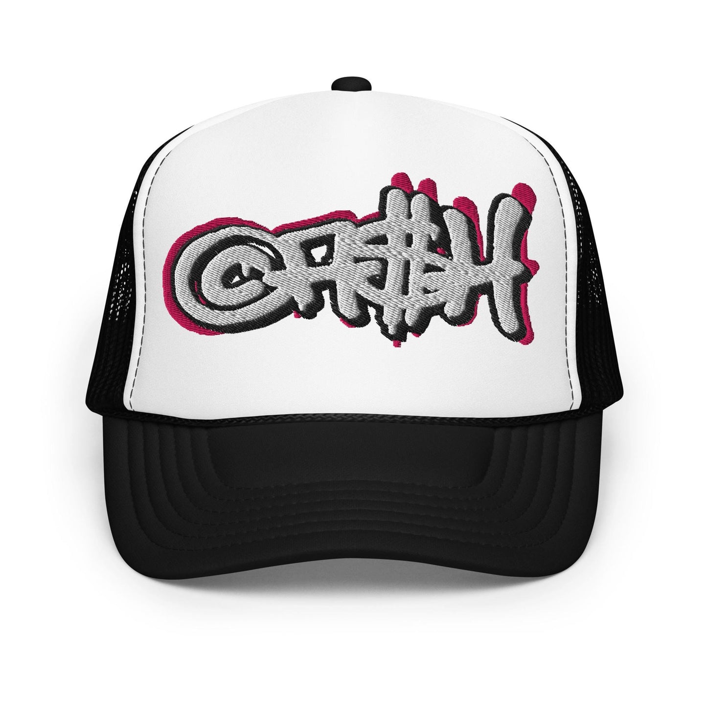 Cash Money Foam Trucker Hat, Snapback Cap, Curved Brim Hat, Trendy Mesh Hat, Money Themed Gift