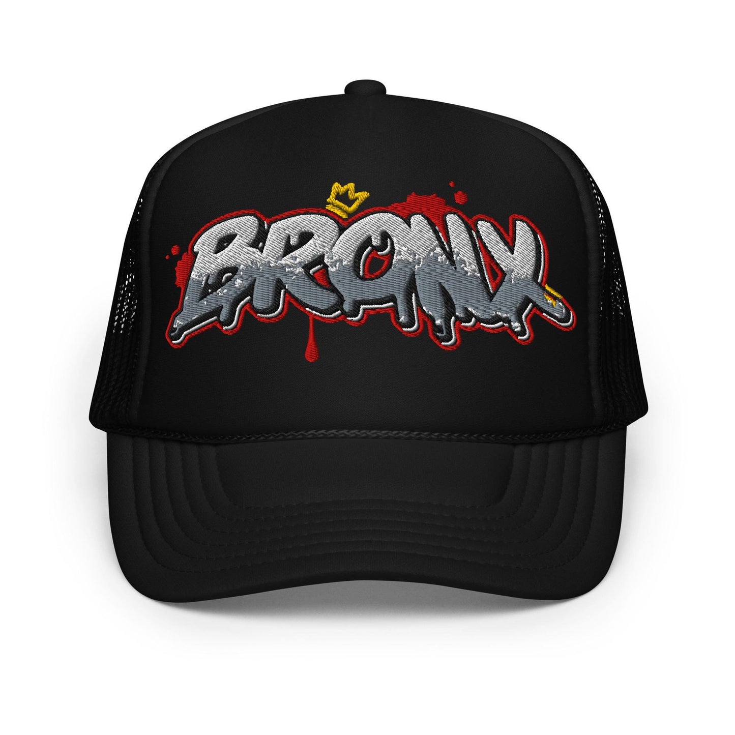 Bronx Graffiti Trucker Hat, Urban Style Cap, Streetwear Hat, Graffiti Fashion, Hip Hop Hat, Bronx Inspired Cap