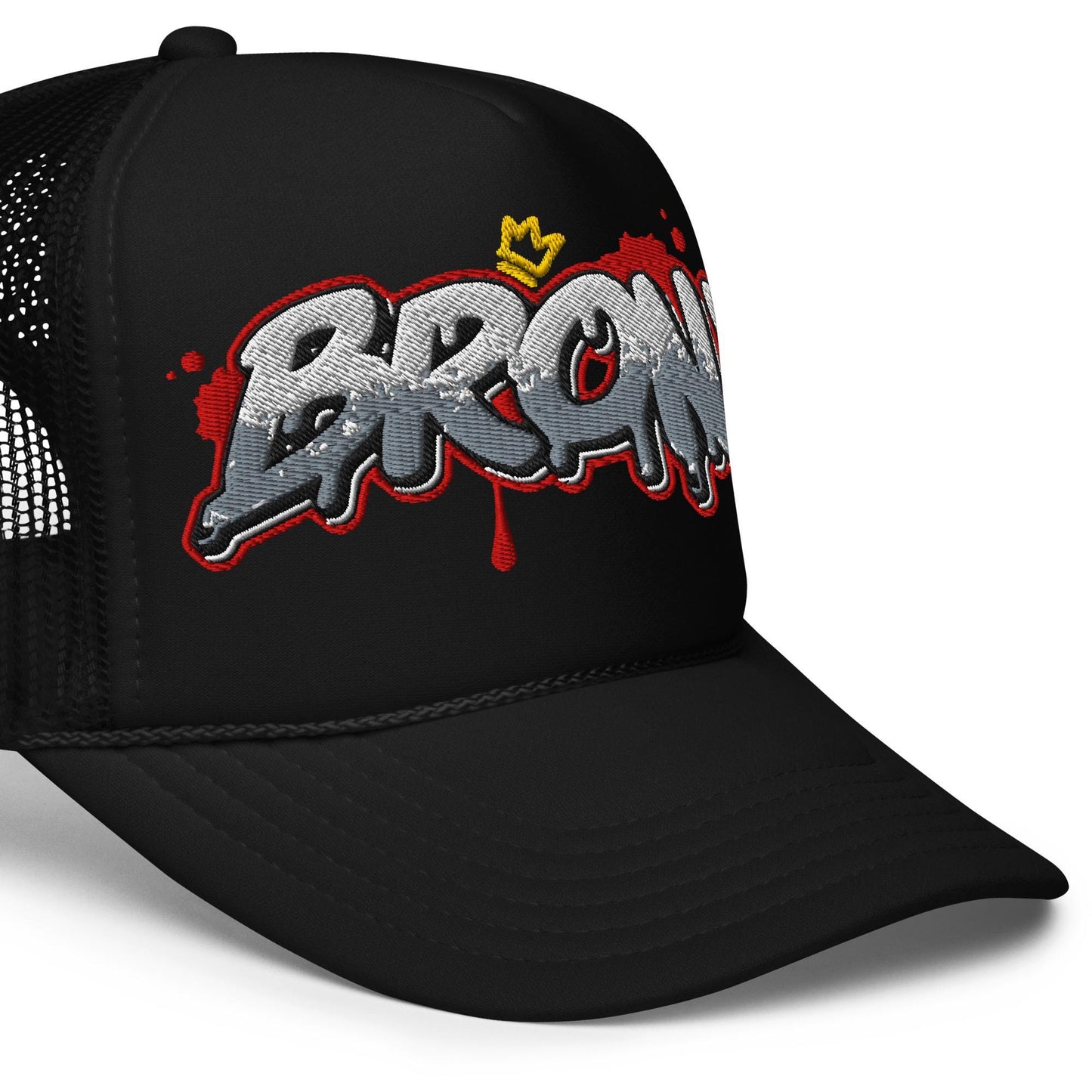 Bronx Graffiti Trucker Hat, Urban Style Cap, Streetwear Hat, Graffiti Fashion, Hip Hop Hat, Bronx Inspired Cap