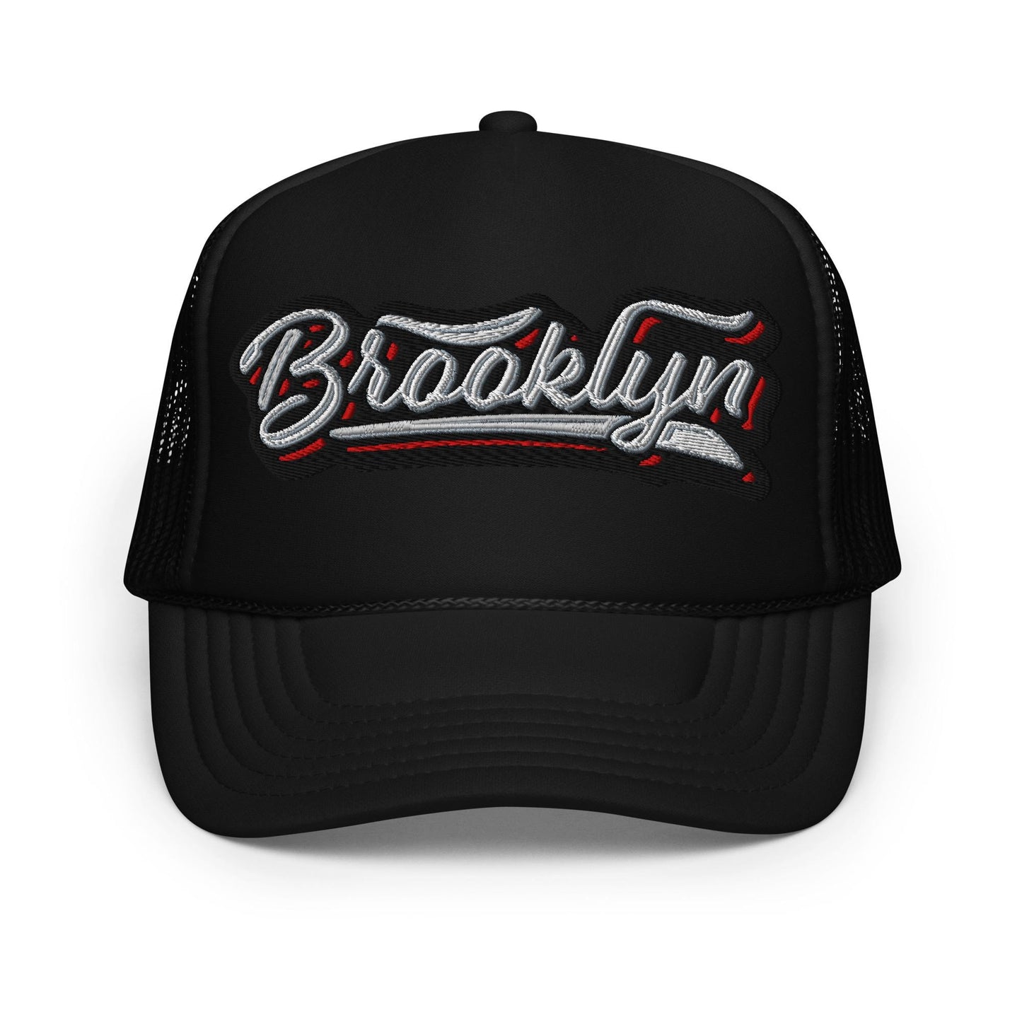 Brooklyn NY Trucker Hat, Vintage Baseball Cap, Snapback Hat, Classic Mesh Hat, New York City Hat, Casual Headwear