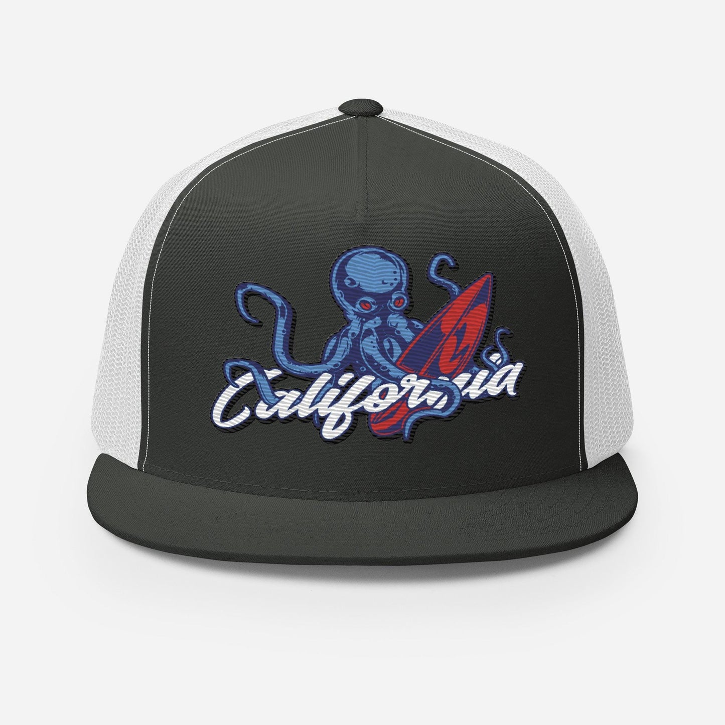 California Surf Club Trucker Hat, Adjustable Baseball Cap, Beach Ready Hat, Surfing Cap, Ocean Lover Gift