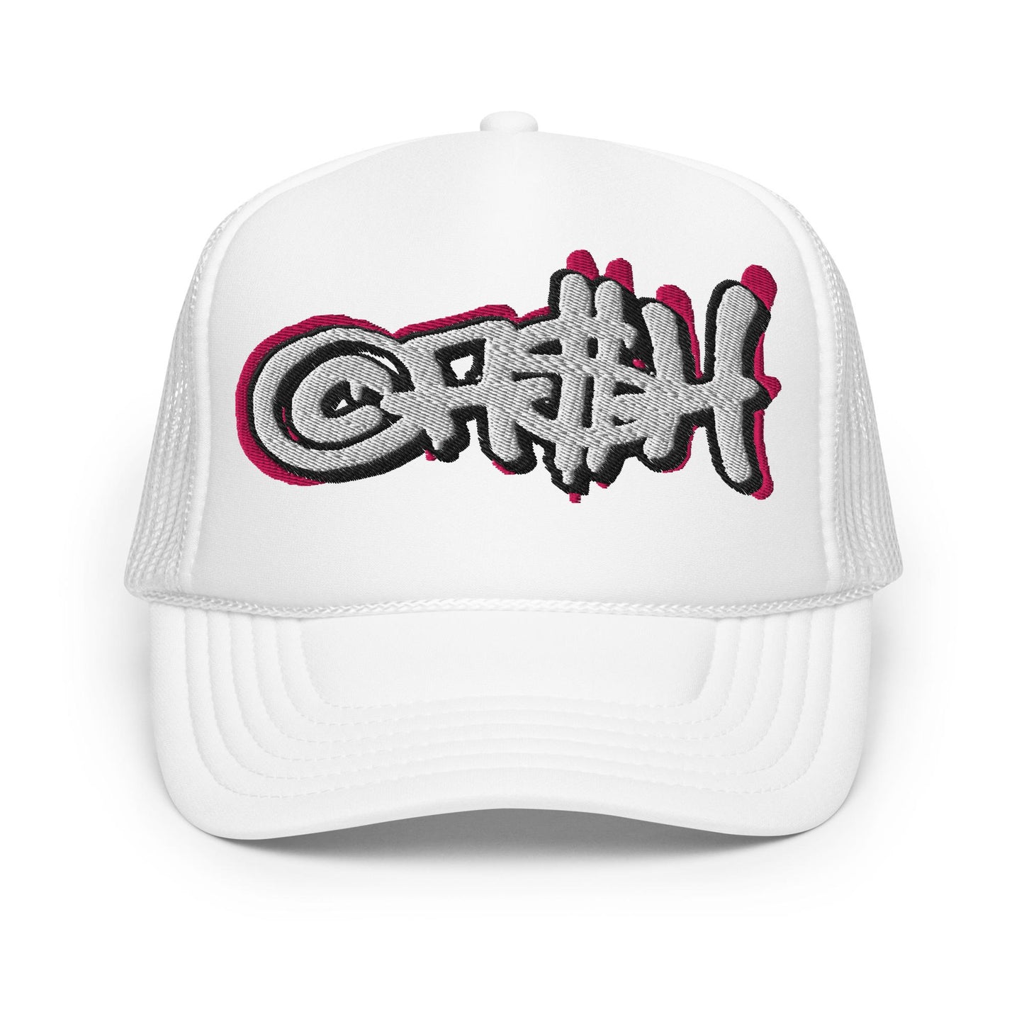 Cash Money Foam Trucker Hat, Snapback Cap, Curved Brim Hat, Trendy Mesh Hat, Money Themed Gift