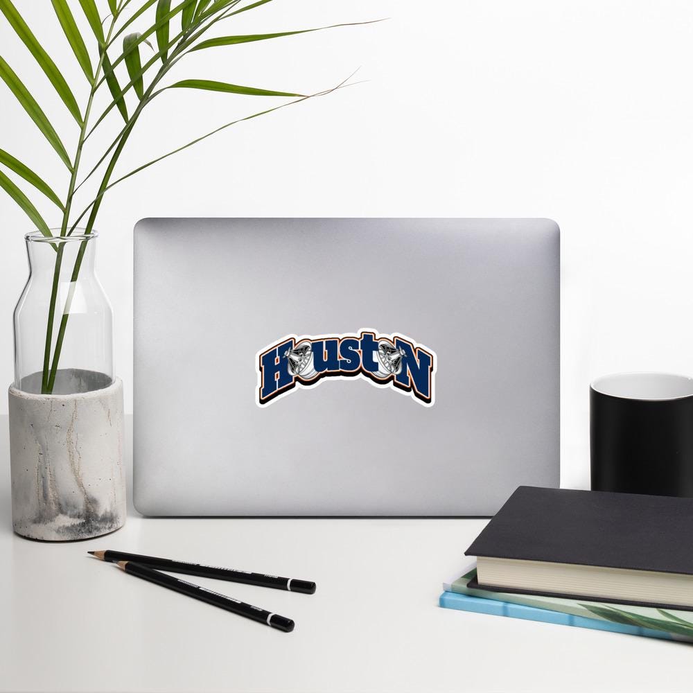 Houston Slab Culture Sticker, Car Vinyl Decal, Custom Sticker, Auto Decor, Houston Car Enthusiast, Gift for Car Lovers