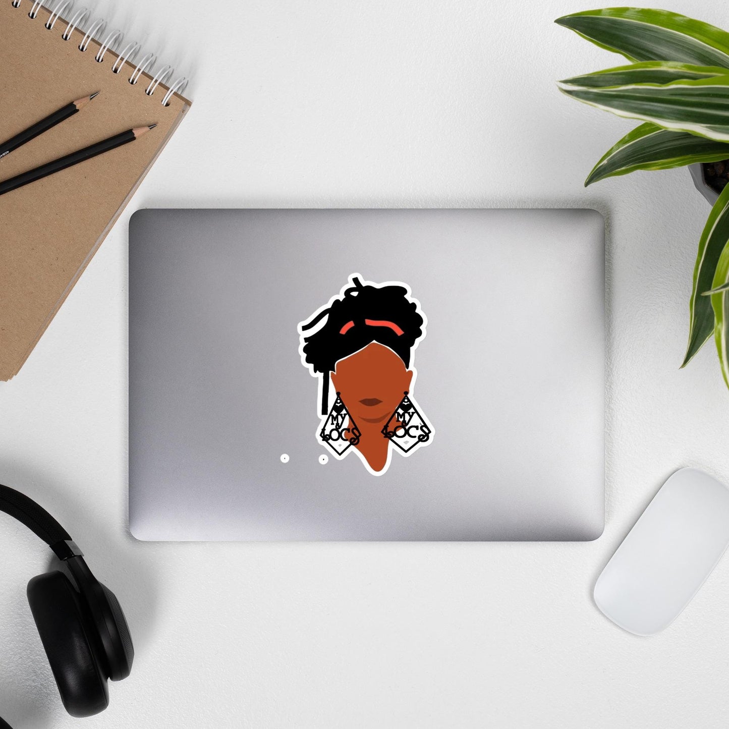Love My Locs Sticker, Hair Pride Sticker, Locs Sticker, Dreadlock Sticker, Hair Journey Sticker, Gift for Loc Lovers