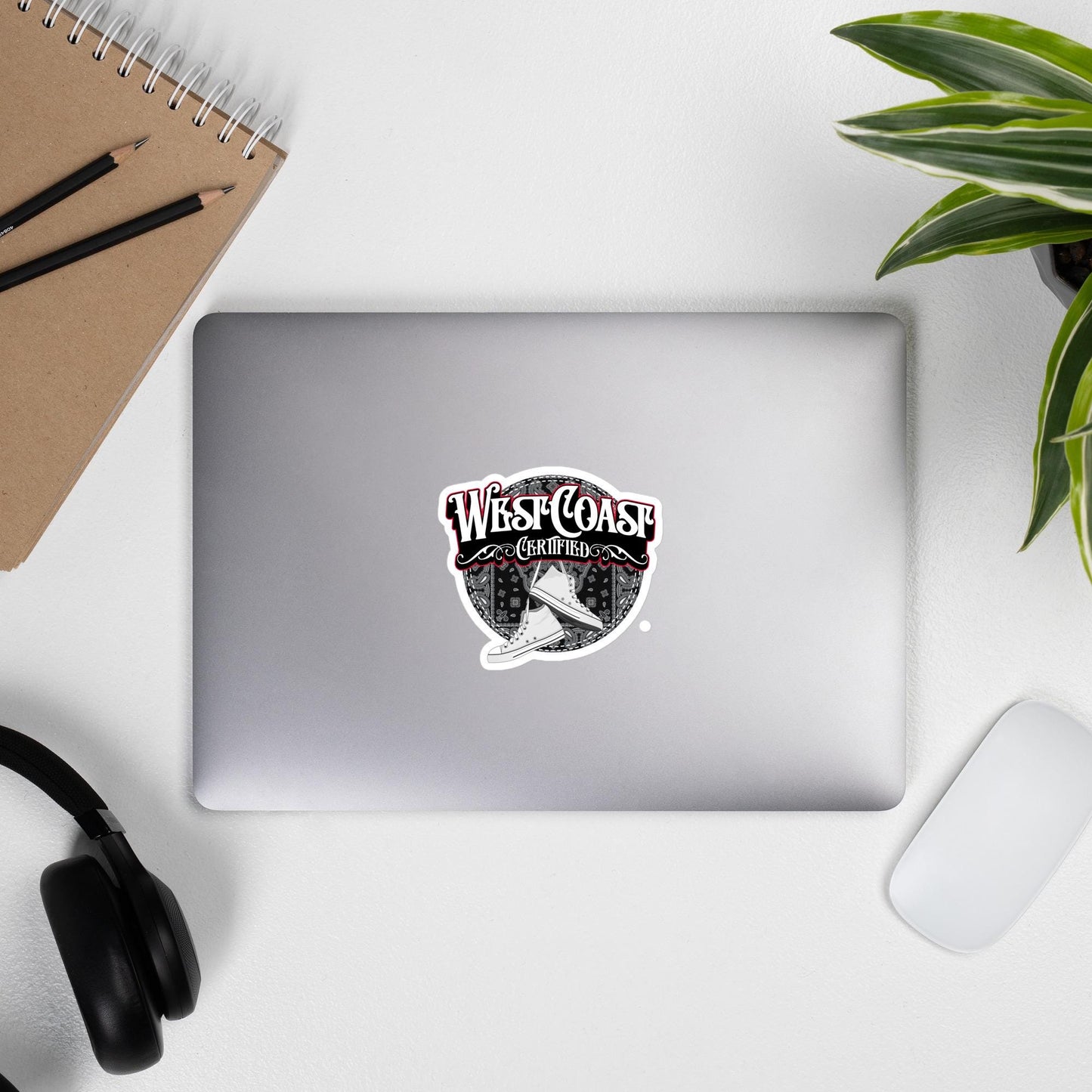 West Coast Certified Sticker, Vinyl Decal, Laptop Sticker, Car Bumper, Personalize Gift, Water Bottle Sticker