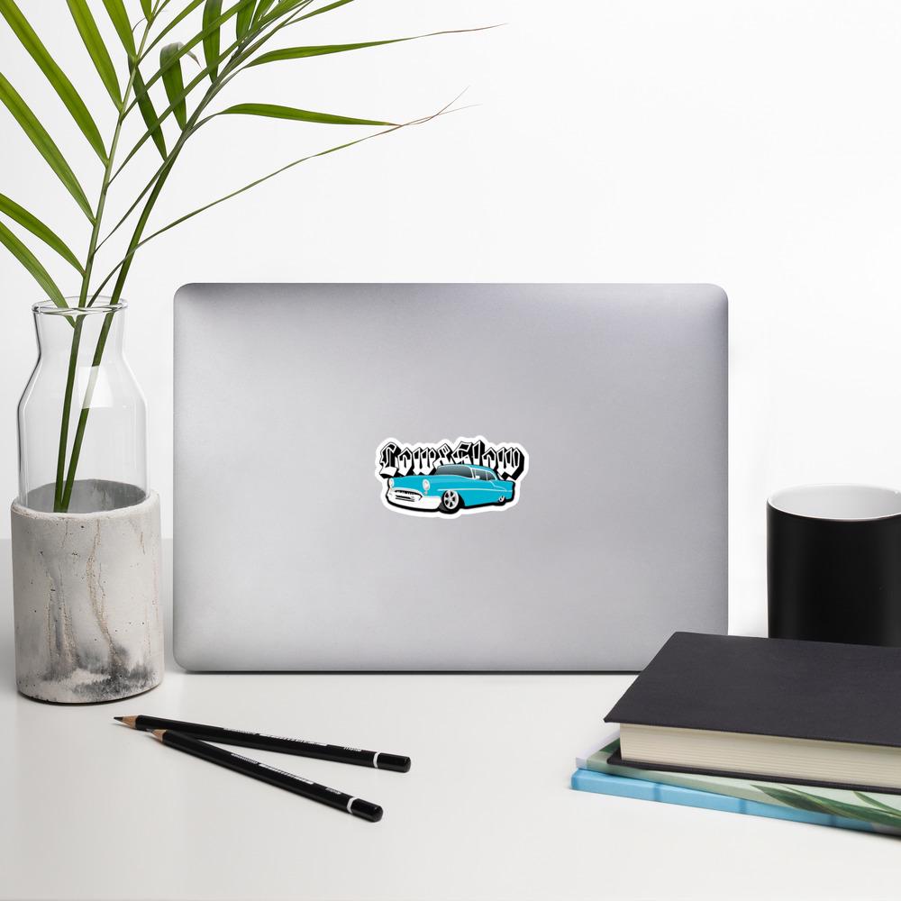 Low and Slow Sticker, Lowrider Car Decal, Custom Bumper Sticker, Vehicle Decoration, Car Enthusiast Gift, Lowrider Art