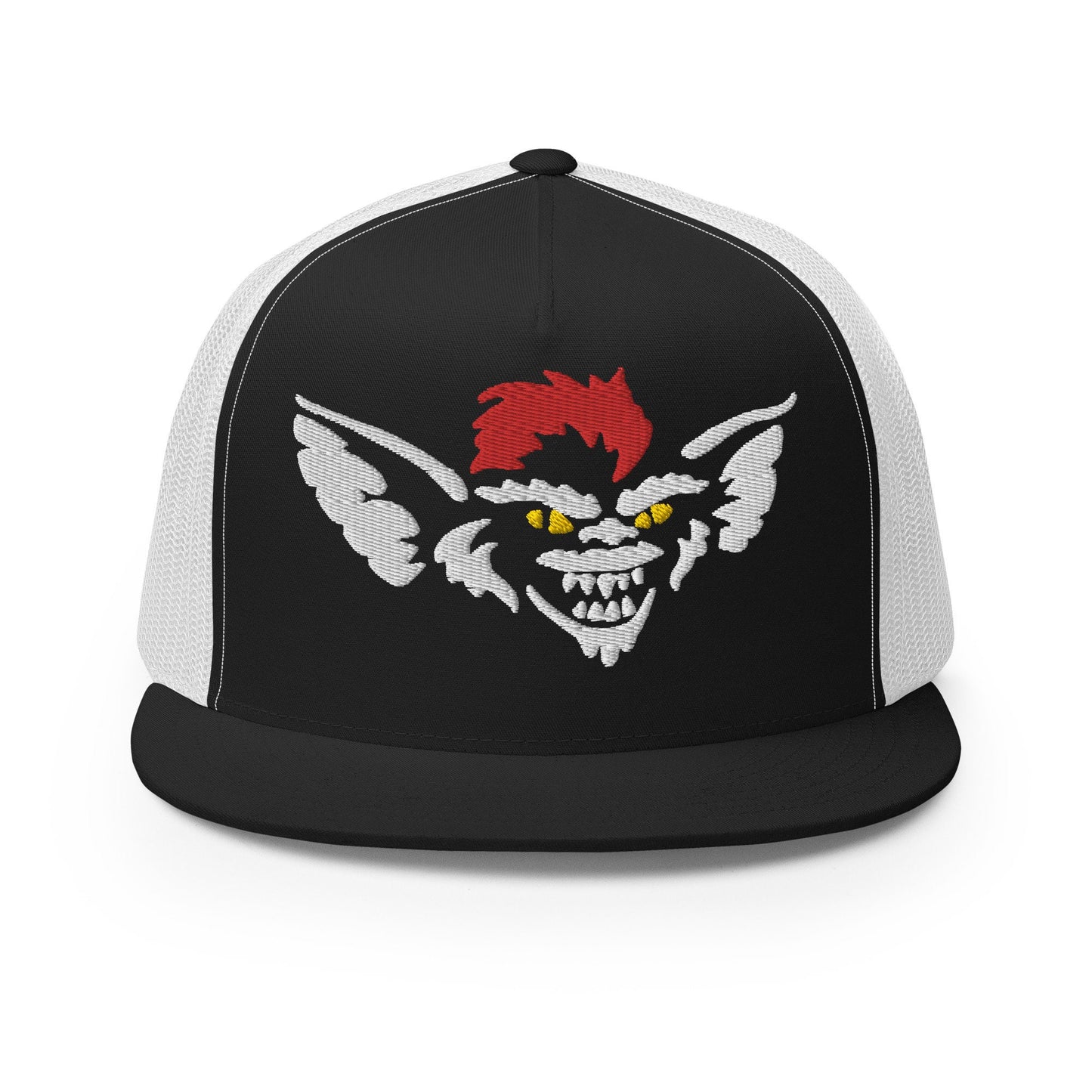 GREMLIN Embroidered Trucker Hat, Mesh Baseball Cap, Vintage Style Hat, Retro Gift for Him, Classic Truck Driver Cap