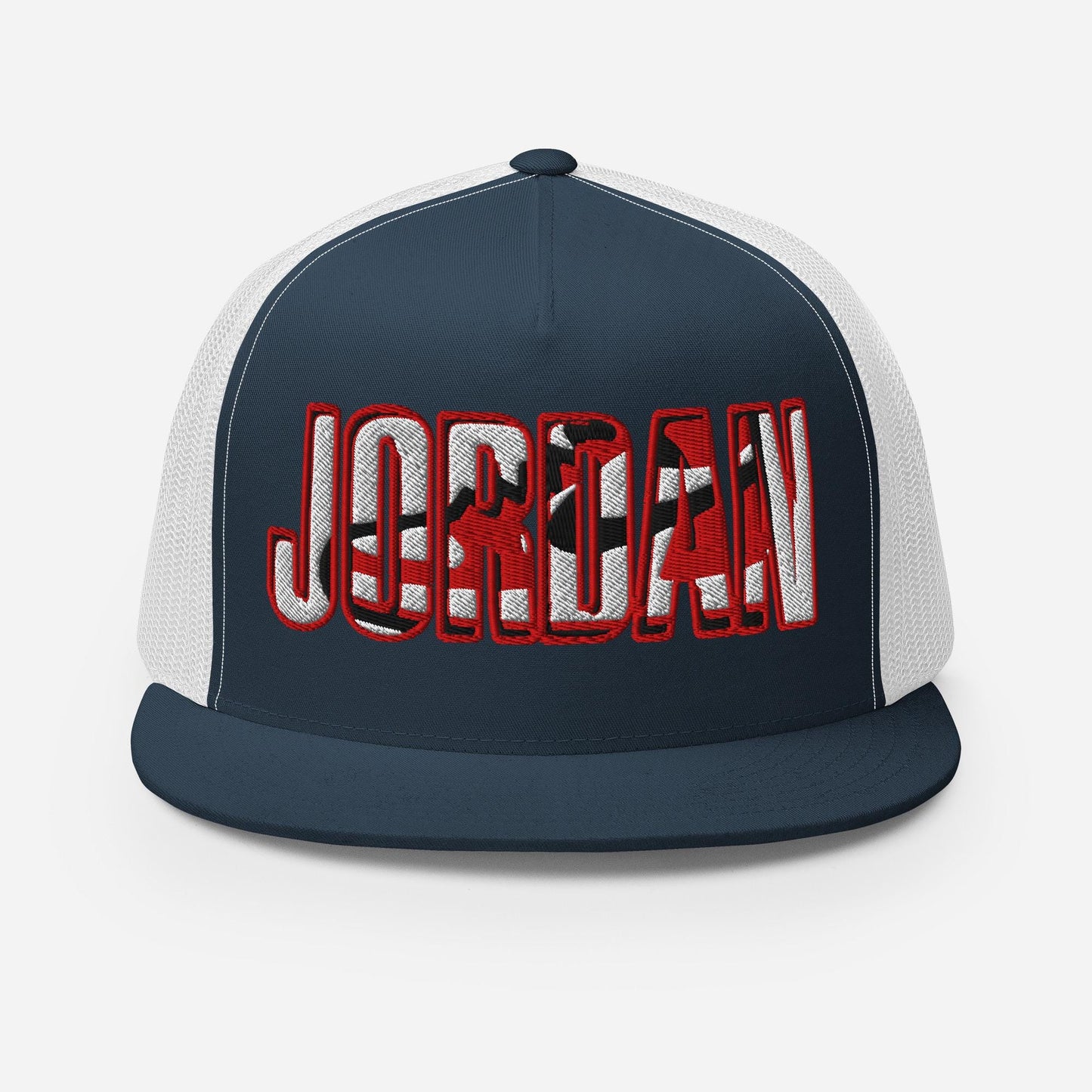 Jordan Retro 1 Trucker Hat, Adjustable Snapback, Cap for Men and Women, Streetwear Collection