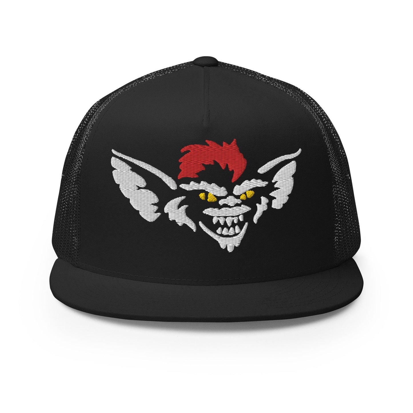 GREMLIN Embroidered Trucker Hat, Mesh Baseball Cap, Vintage Style Hat, Retro Gift for Him, Classic Truck Driver Cap
