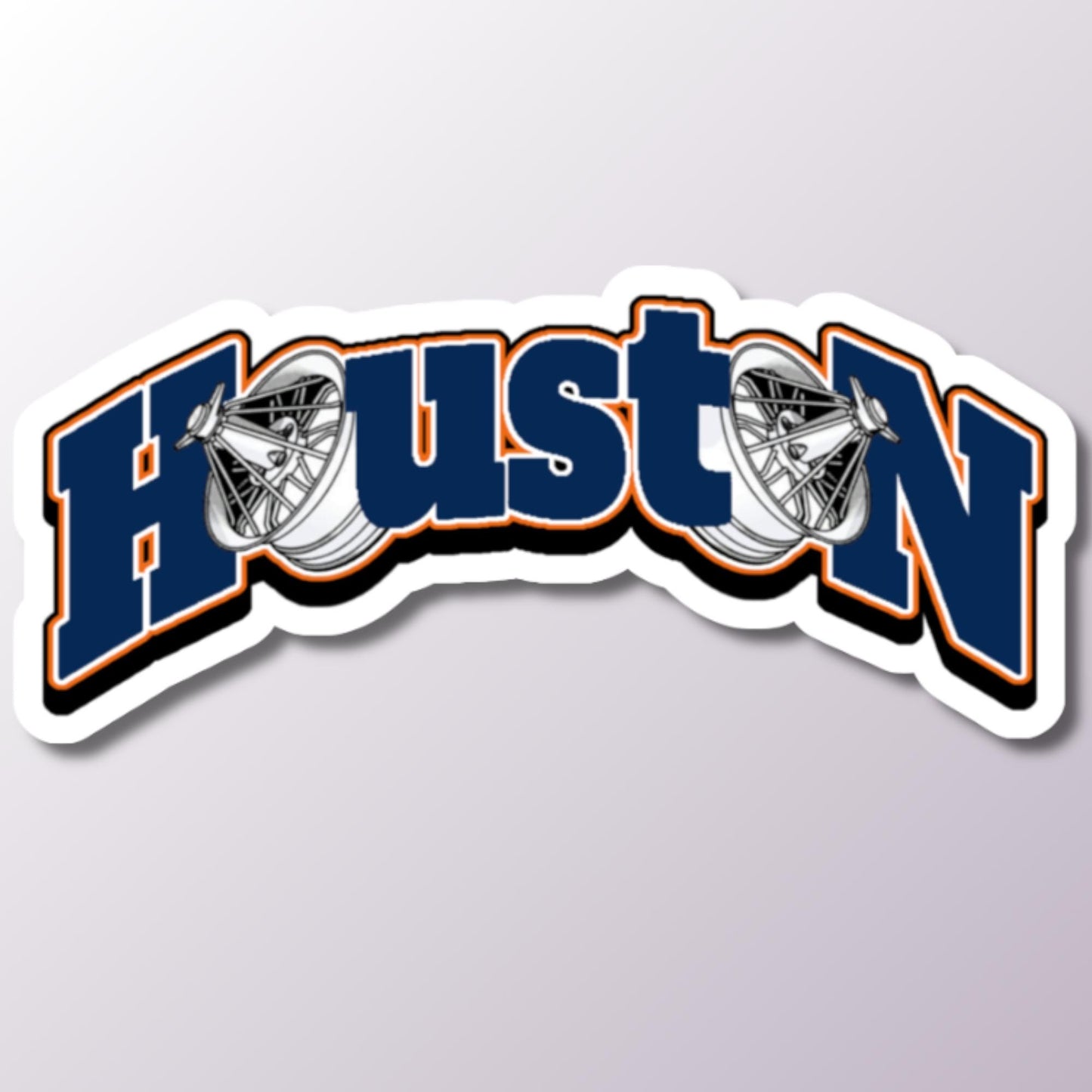 Houston Slab Culture Sticker, Car Vinyl Decal, Custom Sticker, Auto Decor, Houston Car Enthusiast, Gift for Car Lovers