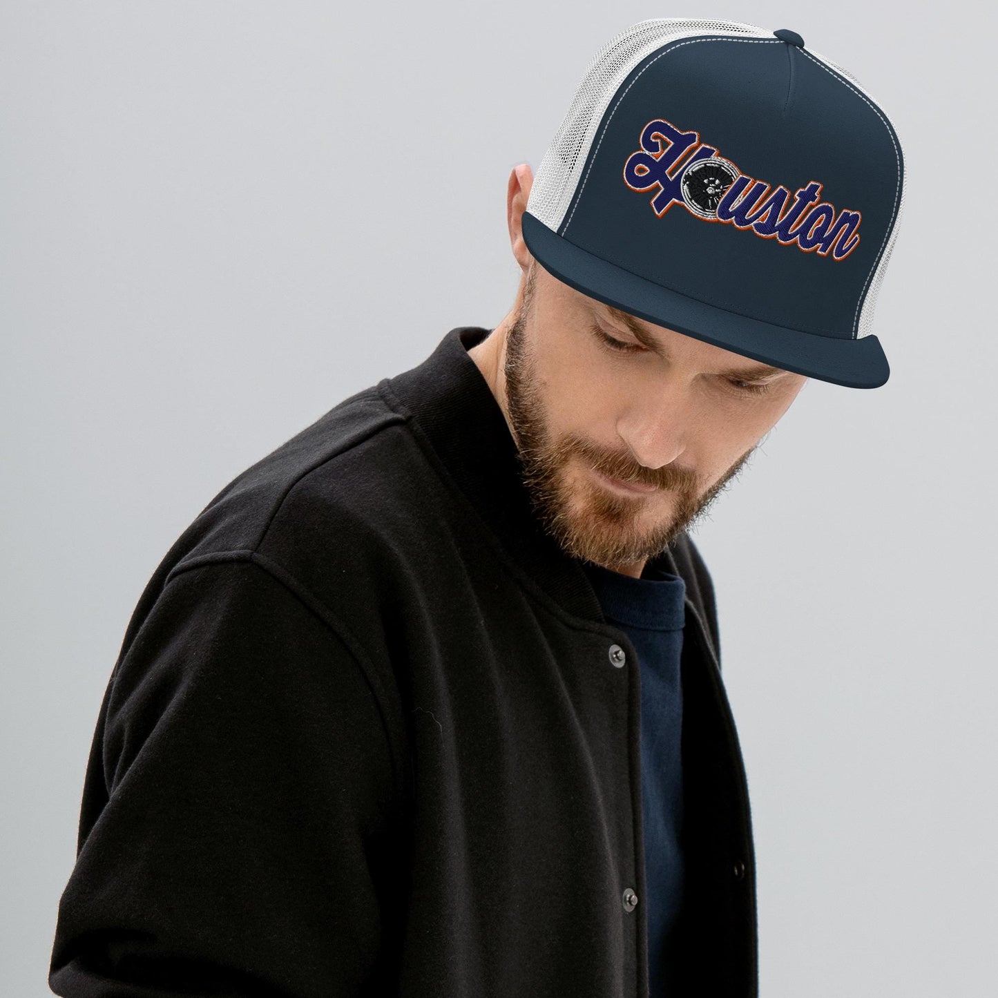 Houston Trucker Hat, Slab Culture Cap, Streetwear Hat, Urban Cap, Unisex Trucker Hat, Houston Gift