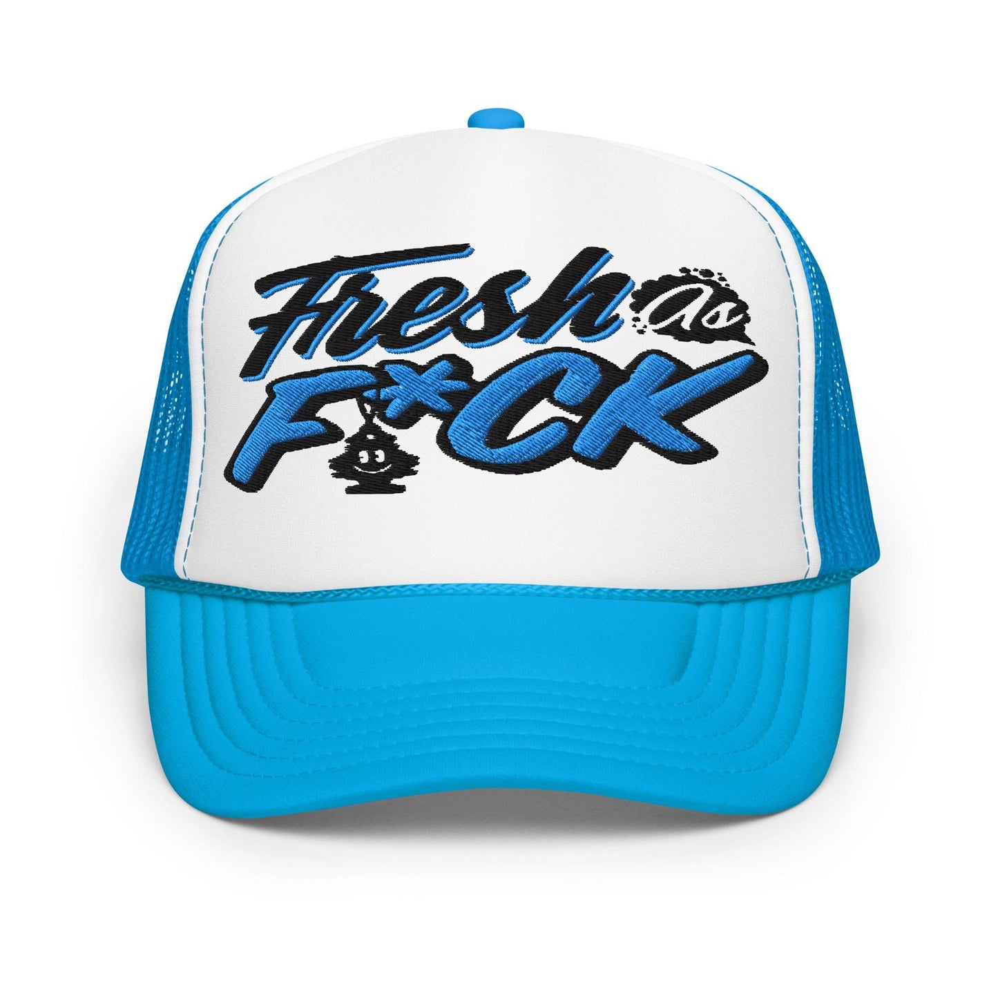 Foam Trucker Hat, Fresh as F*ck Hat, Snapback Cap, Graphic Cap, Casual Hat, Statement Hat, Gift for Him, Fashion Accessory