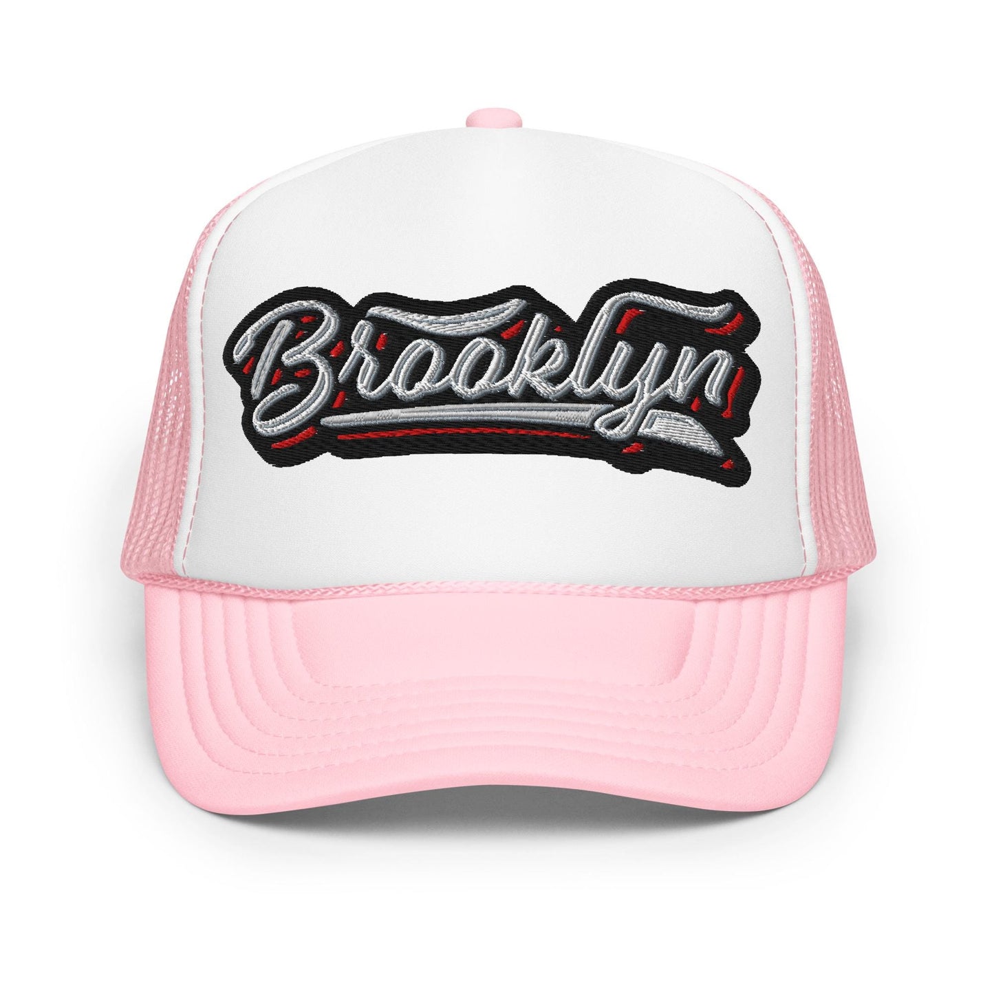 Brooklyn NY Trucker Hat, Vintage Baseball Cap, Snapback Hat, Classic Mesh Hat, New York City Hat, Casual Headwear
