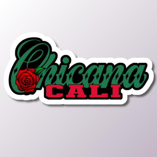 Chicano Cali Sticker, Californian Art Sticker, Car Decal, Laptop Sticker, Scrapbook Sticker, Unique Gift