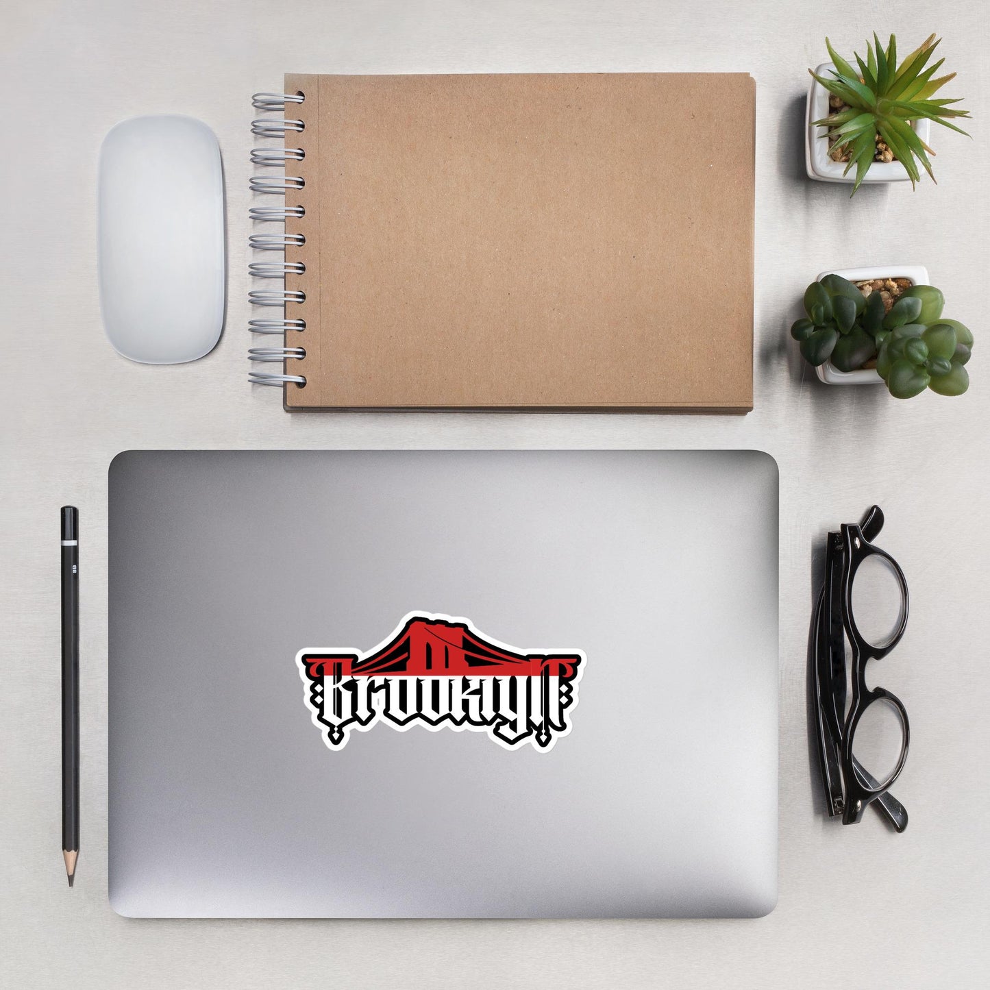 Brooklyn Bridge Sticker, New York City Decal, Urban Art Sticker, Travel Souvenir, Laptop Decoration, NYC Gift