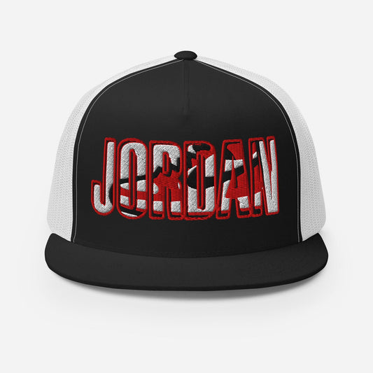 Jordan Retro 1 Trucker Hat, Adjustable Snapback, Cap for Men and Women, Streetwear Collection
