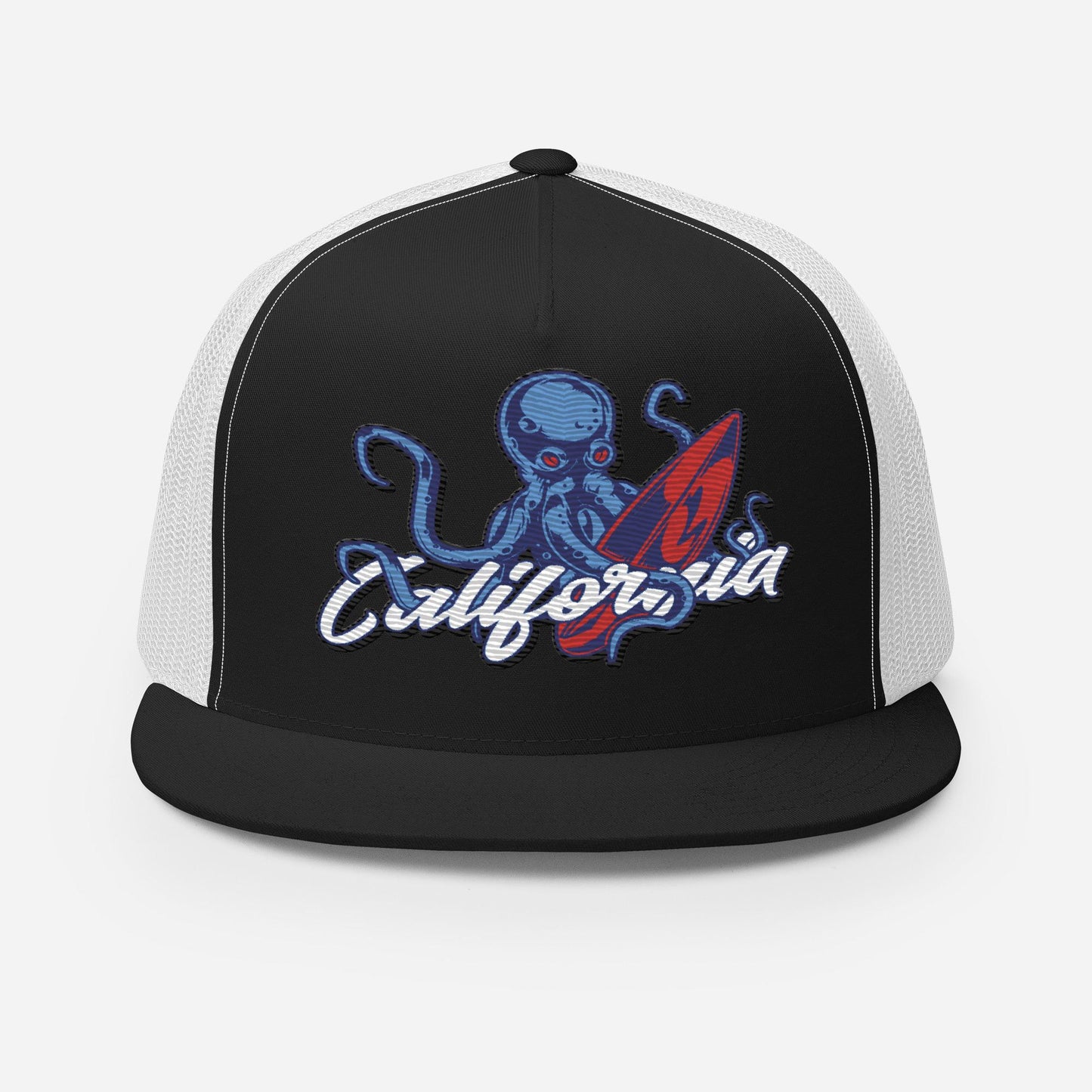 California Surf Club Trucker Hat, Adjustable Baseball Cap, Beach Ready Hat, Surfing Cap, Ocean Lover Gift