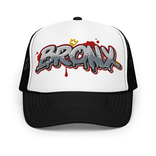 Bronx Graffiti Trucker Hat, Urban Style Cap, Streetwear Hat, Graffiti Fashion, Hip Hop Hat, Bronx Inspired Cap