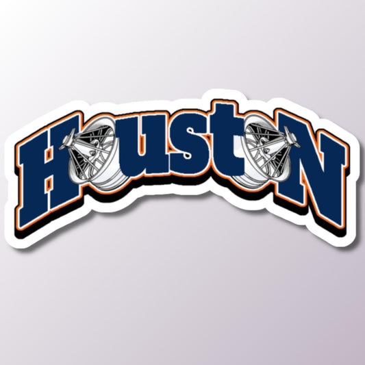 Houston Slab Culture Sticker, Car Vinyl Decal, Custom Sticker, Auto Decor, Houston Car Enthusiast, Gift for Car Lovers