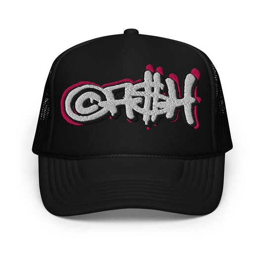 Cash Money Foam Trucker Hat, Snapback Cap, Curved Brim Hat, Trendy Mesh Hat, Money Themed Gift