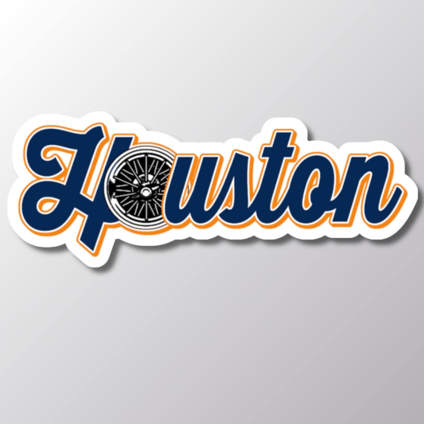 Houston Slab Culture Sticker, Car Decal, Texas Car Culture, Houston Car Art, Urban Art Sticker, Car Enthusiast Gift