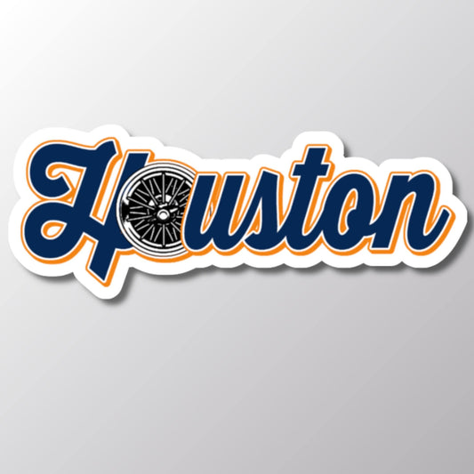 Houston Slab Culture Sticker, Car Decal, Texas Car Culture, Houston Car Art, Urban Art Sticker, Car Enthusiast Gift