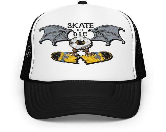 Foam Trucker Hat, Skate or Die Cap