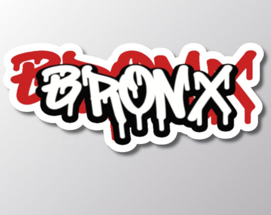 Bronx Graffiti Sticker, Urban Art Sticker